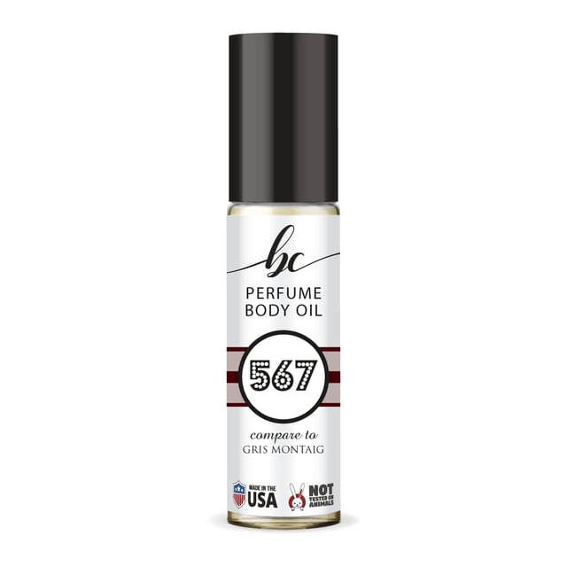 Aceite corporal perfumado BIOCURA 567 Gris Montaig 10 ml roll-on