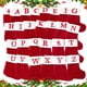 thumbnail image 4 of Calcetines de punto con letras de copo de nieve para decoración del hogar, adorno de árbol de Navidad, regalo, 2023, 2024, 4 of 4