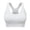 White, variant on Lixiuxyad Women's Adjustable Plus Size Sports Bra Without Underwire And Detachable Sports Underwear For,Bras for Women Black L