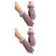 thumbnail image 2 of Guardurnaity Guantes de invierno para mantener el calor, estilo Simple, cubierta de mano para niña hermosa, pantalla táctil, guante para ciclismo Type6 NO6, 2 of 6