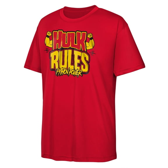 Youth Red Hulk Hogan Amped Up T-Shirt