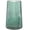 Green, variant on 8 Inch Clear Ribbed Glass Vase, Modern Flower Vase for Bouquets, Centerpiece Vase for Living Room Bedroom Dining Table Office Wedding