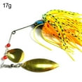 thumbnail image 6 of UDIYO Willow Blade Spinner Bait Buzzbait Fishing Lures Bass Tackle Hook Crankbait, 6 of 7