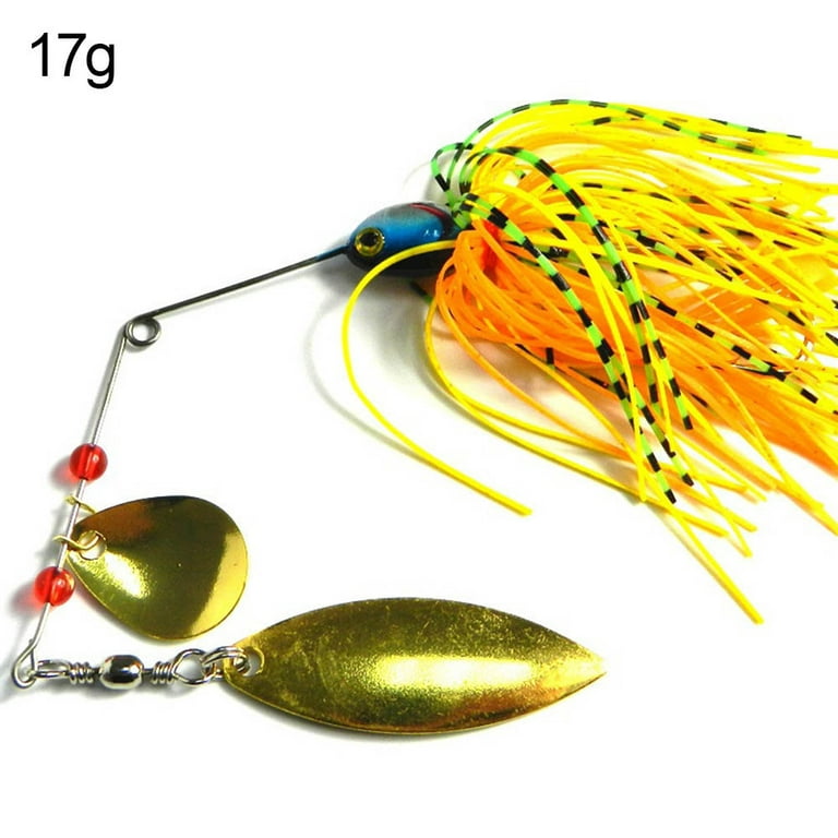 Willow Blade Spinner Bait Buzzbait Fishing Lures Bass Tackle Hook Crankbait  