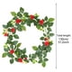 thumbnail image 3 of Guirnalda de rosas artificiales para decoración de techo | Enredadera floral artificial con hojas | Planta colgante de plástico de 130 cm de largo para decoración del hogar, oficina, bodas y fiestas, 3 of 3