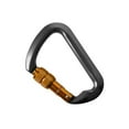 thumbnail image 2 of 2WIN2BUY 30KN Climbing Carabiner Clips,CE Certified Twist Lock Climbing Carabiners,Heavy Duty Aluminium Carabiners for Rock Climbing,Rappelling,Mountaineering,Gray, 2 of 11