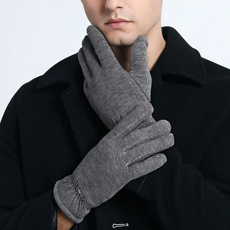Trendcool Winter Gloves Men Wool Gloves Men, M1, One size : :  Fashion
