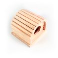 thumbnail image 2 of unbranded Refugio De Madera Natural Beige Para Pequeñas Mascotas Como Hamster Y Ratón, 2 of 5