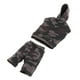 thumbnail image 3 of Ropa para muñecos masculinos a escala 1/6, uniforme, sudadera con capucha y pantalones cortos, disfraz para hombre Estilo C, 3 of 9