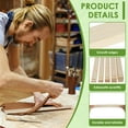 thumbnail image 4 of Wekvgz 40 Pcs Rolling Pin Guides Wood Clay Roller Guides Reusable Pottery Teaching Rolling Mud Stick Guide Multifunctional Clay Rolling Pin Guide for Pottery Fixing Clay Thicknesses, 4 of 11