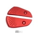thumbnail image 1 of Pedales de motocicleta modernos de aleación de aluminio, accesorios de repuesto, reposapiés Rojo, 1 of 9