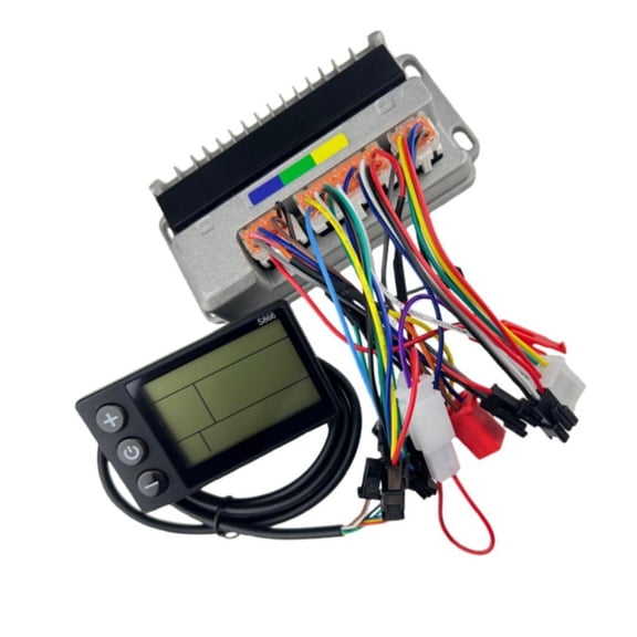 Osdhezcn Clear Display 36V 48V 60V 350W to 500W Controller Kit for Electric Bike