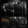 thumbnail image 5 of OTOEZ Car Seat Cover Full set Waterproof Leather Cushion Protector, 5 of 8