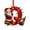 Q, variant on Beautynvta 26 Christmas Letter Ornaments, Santa Claus Alphabet Ornaments, Christmas Tree Hanging Ornament, Personalized Initial Letter Pendant, DIY Hanging Xmas Ornament, J