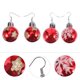 thumbnail image 2 of 2 Pairs Christmas Ball Ear Jewelries Creative Ear Rings Ear Drops, 2 of 2