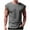 Dark Gray, variant on Men's Workout Cut Off Shirt Athletic Gym Running Cap Sleeve Muscle Tees Fitness Bodybuilding Breathable T Shirts