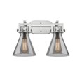 thumbnail image 3 of Innovations Lighting - Newton Cone - 2 Light Bath Vanity In Industrial Style-12, 3 of 5