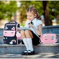 thumbnail image 3 of 3 Cute Backpacks with Lunch Bags Unicorn Backpacks Vacation Travel Women's Backpacks College Students Backpacks, 3 of 7