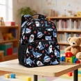 thumbnail image 2 of Jeiento Cute Shark Toddler Backpack for Girls 3-5, 13.5 Inch Preschool School Bag, Lightweight Kids Backpack with 2 Mesh Side Pockets for Water Bottle, 2 of 7