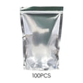 thumbnail image 2 of HandyHome 100Pack Resealable Stand Up Storage Bags, Reclosable Zipper Pouch Thick Mylar Bags, Multi Purpose Self Sealing Stand Up Pouches for Household Storage and Merchandise Packaging, 2 of 4