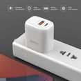 thumbnail image 5 of Ampker Wall Charger for Cricket Debut Smart - 38W Fast Charging Dual Port (QC 3.0 USB/20W USB-C) Home Travel Power Adapter - White, 5 of 6