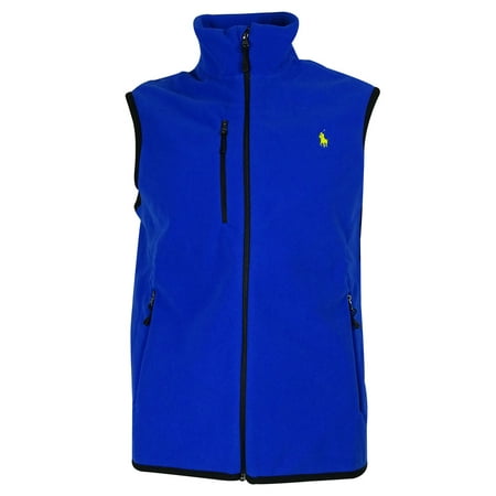 Fleece Zipper Vest - Polo Ralph Lauren Men's Micro Fleece Zipper Vest