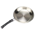 thumbnail image 3 of Sartén de acero inoxidable, olla para cocinar, herramienta de cocina, agarre cómodo, wok redondeado, sartén para hornear huevos para cocina de hotel y, 3 of 10