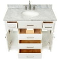 thumbnail image 6 of Ariel H043scwovo Bristol 43" Free Standing Single Oval Basin Vanity Set - White, 6 of 7