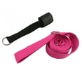 thumbnail image 1 of Ceinture Extensible pour Jambes Hommes Femmes Résistance à l'Étirement Ceinture de Porte Montée sur Porte Danse Yoga Gymnastique Ceinture Extensible, Rouge Rose, 1 of 7