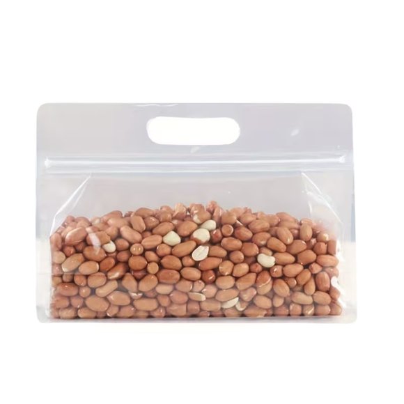 50 bolsas transparentes autoportantes Diseño sellado duradero for almacenamiento de alimentos y té Ideal for aperitivos, champiñones, fideos y más Organizador de cocina esencial