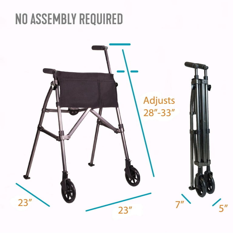 Stander EZ Fold-N-Go Lightweight Aluminum Walking Aid