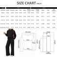 thumbnail image 2 of SUNBS Two Piece Sets for Women Fall Outfits Lounge Sets Mock Neck Tops Wide Leg Pants Vacation Travel Airport Outfits, 2 of 7