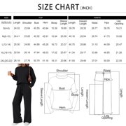 SUNBS Two Piece Sets for Women Fall Outfits Lounge Sets Mock Neck Tops Wide Leg Pants Vacation Travel Airport Outfits