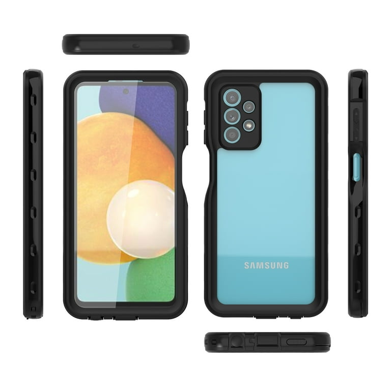 for Samsung Galaxy A23 5G Case, Waterproof Phone Case with Built-in Screen  Protector and Lanyard, Full Body Underwater Dustproof Shockproof Rugged