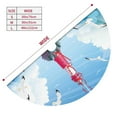 thumbnail image 5 of Kll 30" Christmas Tree Skirt Lighthouse Sea Port Xmas Tree Skirts Mat For New Year Xmas Holiday Party Indoor Outdoor Home Decoration, 5 of 9