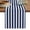 Navy Blue Stripe, variant on Navy Blue Striped Table Runner, Modern Farmhouse Blue White Stripes Washable Cotton Linen Table Runners 60 Inches Long, Dresser Scarf Runner for Coffee/TV Stands/Kitchen/Cabinets 13''x60''