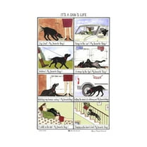 It's a Dog's Life Tea Towel