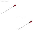 thumbnail image 2 of ZLight Pet Teaser Plastic Long Handle Teasing Rod Stick Bell Interactive Pet Toy black 2Set, 2 of 6