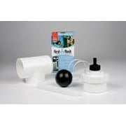 Rain Harvesting First Flush Diverters 4 WDDP111 White PVC