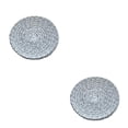 thumbnail image 2 of Injueey Soporte para sartenes Salvamanteles Protector de regalo para el día de la madre Almohadilla caliente Utensilios de cocina Accesorios de Blanco negro Около 24 см 2piezas, 2 of 5