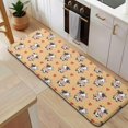 thumbnail image 5 of Orange Cow Heart Pattern Kitchen Rug Mat,Kitchen Runner Rugs Non Skid Washable,Decorative Kitchen Floor Mats for Kitchen,Sink,Laundry,17"x47.2", 5 of 7