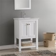 thumbnail image 2 of Fresca Manchester 24" White Traditional Bathroom Vanity, 2 of 8