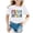White, variant on CAIXIA First Day Of School Shirt Toddler Kindergarten Here I Come Embroidered T-Shirt Back To School Shirts for Girls Casual Short Sleeve Basic Tees Top Kids Cotton Summer Top