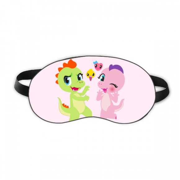 Dinosaur Kingdom Love You Sleep Eye Shield Soft Night Blindfold Shade Cover