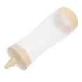 thumbnail image 4 of FELTECHELECTR 3 botellas transparentes flexibles de 350 ml: recipientes flexibles rellenables para aderezos, kétchup y salsa barbacoa. Dispensador de salsas para picnic y camping., 4 of 6