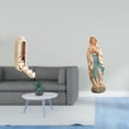 thumbnail image 2 of Gancho de pared plegable,Ganchos de pared plegables Ganchos de pared para abrigos,Estatua de Lutero,Estatua de la Virgen María Figura Colección Religiosa,Figura de resina y Señora de Lutero, 2 of 7