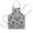 Paw Prints and, variant on Grey Dog Paw Footprint Kids Aprons for Girls and Boys,Adjustable Neck Strap Toddler Aprons for Kids Cooking Baking