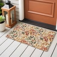 thumbnail image 4 of 2x3 Ft Entryway Area Rug, Fall Leaves Kitchen Rug Runner Washable Floor Mat, Farmhouse Retro Botanical Floral Non Slip Indoor Door Mat Throw Carpet for Bathroom Living Room Bedroom, 4 of 8