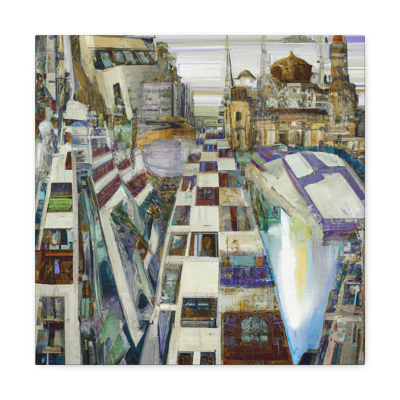 Baroque in Abstraction - Canvas