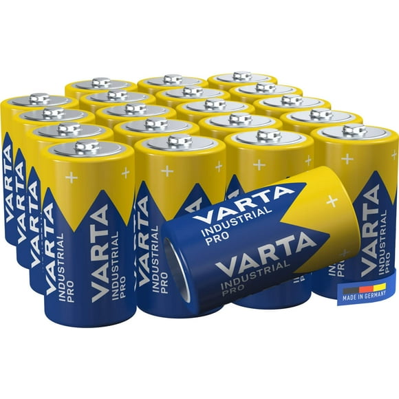 Varta Batterie Alkaline, Baby, C, LR14, 1.5V, 04714110402 (C, LR14, 1.5V)| Pack of 20 Batteries